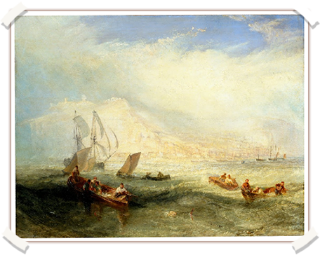 Screenshot image of Google Art and Culture page; Joseph Mallord William Turner's works at the Tate, Britain.