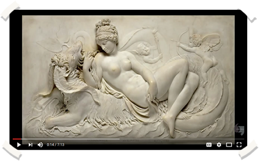 Screenshot image of Spotlight Video on Manet’s Olympia.