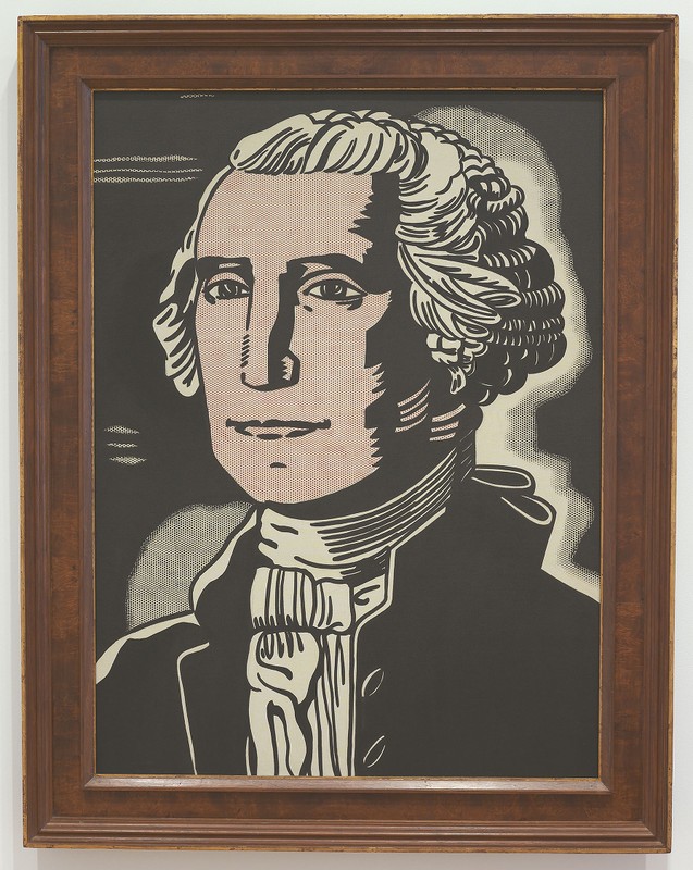 Portrait of George Washington, c. 1962, by Roy Lichtenstein.